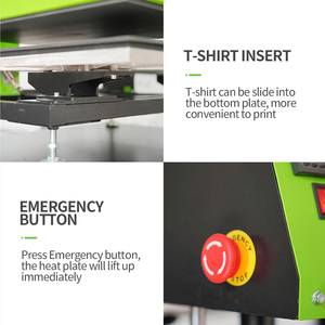 Auplex Automatic Pneumatic Presser <b>Machine</b> Heat Press <b>Printing</b> for <b>Clothes</b> Heat Transfer Tags for Manufacturing Plants - Product Image 4