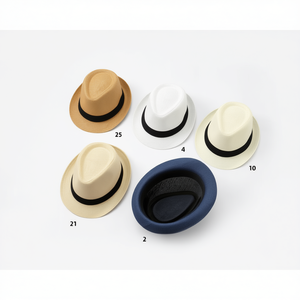 Sombrero de Paja Crypto Grass, 57cm 58cm 59cm, Unisex, para Uso en Exteriores de Verano - Product Image 1