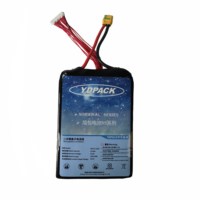 YDPACK 12S 43.8V 25000mAh Baterai Lipo Semi-Solid 320Wh/kg Densitas Energi Tinggi Lithium Ion Paket Baterai Drone FPV UAV