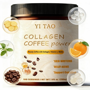 Péptidos de Colágeno Hidrolizado en Polvo para Café Instantáneo, Cuidado de Articulaciones y Salud de la Piel, Suplemento Dietético para Adultos, Marca Privada - Product Image 4