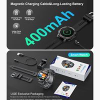 Reloj Inteligente Deportivo K52 2025, Gran Venta, Android IPS, Llamadas Telefónicas, Resistente al Agua, Batería de 400 mAh con Duración de 5-10 Días, Unisex para Exteriores