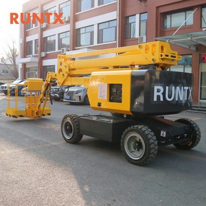 RUNTX Cherry Picker 8-20M <span class=keywords><strong>Manlift</strong></span> Boom Lift Articulado 220 Kg Tow Behind Towable Boom Lift - Product Image 5
