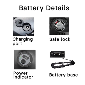 <span class=keywords><strong>Batterie</strong></span> de vélo électrique 48V 52V 24Ah 25Ah 1000W 1500W, <span class=keywords><strong>batterie</strong></span> lithium-ion, kit de <span class=keywords><strong>batterie</strong></span> pour vélo électrique, boîtier de <span class=keywords><strong>batterie</strong></span> pour vélo électrique - Product Image 2