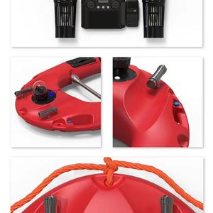 โดรนกู้ภัยในทะเลสีแดงพร้อมกล้องและอินเตอร์คอม ควบคุมระยะไกล ผลิตภัณฑ์เพื่อความปลอดภัยทางน้ำ เพื่อการมองเห็นและการสื่อสารที่ดียิ่งขึ้น - Product Image 6