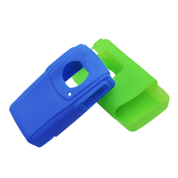 Coque de protection portable en silicone véritable pour talkie-walkie avec design antichoc et gravure au laser pour téléphones mobiles