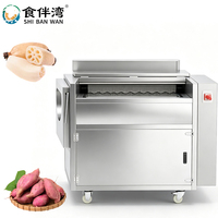 Populaire automatische commerciële veilige anti-corrosie fruit- en groenteschilmachine voor supermarkten en centrale keukens