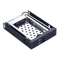 Unestech ST2520B Aluminium Dual-Layer 2x 2.5" Drive Case dengan Antarmuka SATA Hot-Swap Desain Hemat-Ruang Bekas Pakai