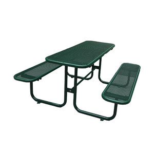 <span class=keywords><strong>Tavolo</strong></span> <span class=keywords><strong>da</strong></span> campeggio e panca <span class=keywords><strong>da</strong></span> campeggio in rete metallica rettangolare <span class=keywords><strong>verde</strong></span> a buon mercato per esterni <span class=keywords><strong>tavolo</strong></span> <span class=keywords><strong>da</strong></span> picnic in acciaio rivestito termoplastico - Product Image 4