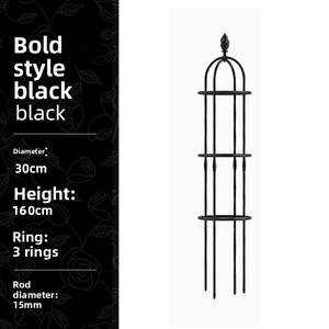 Supporto per Piante Rampicanti, Scaffale per Clematidi, Struttura di Supporto per Rose e Piante da <span class=keywords><strong>Giardino</strong></span> - Product Image 5