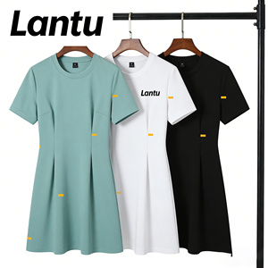 เสื้อยืดแบรนด์ OEM ออกแบบเสื้อผ้าผู้ชาย แฟชั่นหรูหรา เสื้อยืดลายม้า เสื้อยืดลายตาราง ชุดกางเกงขาสั้น - Product Image 1