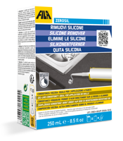 FILA Solutions ZEROSIL Dégraissant liquide à base de solvant à action rapide pour colle, adhésif, ruban adhésif, céramique, verre