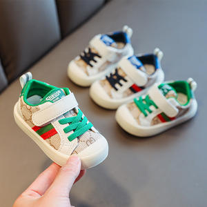 <span class=keywords><strong>Scarpe</strong></span> da <span class=keywords><strong>Bambino</strong></span> Firmate in Rete con Suola Morbida, Sneaker Traspiranti <span class=keywords><strong>Sportive</strong></span> da Corsa per Bambini, <span class=keywords><strong>Scarpe</strong></span> Casual Primi Passi Antiscivolo per Neonati - Product Image 2