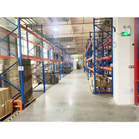 Système de rayonnage de palettes robuste pour entrepôt avec poutres réglables pour le stockage industriel