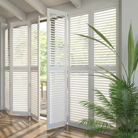 Volets persiennes écologiques intégrés à technique simple pour fenêtre française, à lamelles manuelles, sur mesure, vente en gros