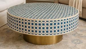 ผู้ส่งออกจากอินเดีย โต๊ะกาแฟสไตล์โมเดิร์น ประดับด้วยงานฝังกระดูก พร้อมงานฝีมือประณีต สำหรับเฟอร์นิเจอร์ภายในบ้าน ในราคาที่เหมาะสม - Product Image 2