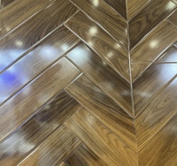 Parquet stratifié antidérapant à motif feuille de lotus, fabrication allemande, base HDF 10mm 11mm 12mm AC4, système clic, étanche