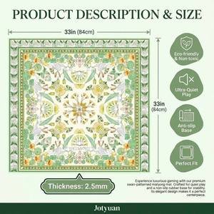 Tapete de Mahjong Plegable, Portátil, Ecológico, Duradero, Silencioso, de Lujo, Estilo Americano Moderno, para Fiestas en Casa y Reuniones con Amigos - Product Image 5