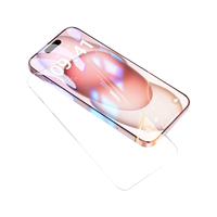 Verre trempé anti-espion pour iPhone 15 Pro Max, protection d'écran HD pour la confidentialité, 9H anti-rayures, anti-traces de doigts, kit anti-poussière