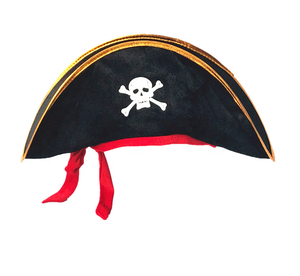 <span class=keywords><strong>Gorro</strong></span> de Pirata EE238 con Diseño de Calavera, <span class=keywords><strong>Gorro</strong></span> de <span class=keywords><strong>Corsario</strong></span> para Disfraz de Halloween, <span class=keywords><strong>Gorro</strong></span> de Pirata Tricornio Marrón - Product Image 3
