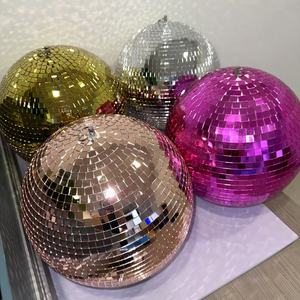 Natale/festa <span class=keywords><strong>di</strong></span> Capodanno/fase/decorazione da Bar-sfera luminosa rotante alta riflettente 20cm-120cm Multi-dimensioni Disco sfere a specchio - Product Image 5
