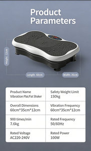 Macchina per Vibrazione Totale del Corpo XFY |   Pedana Vibrante per Esercizi, Dimagrimento e Fitness Domestico - Product Image 5