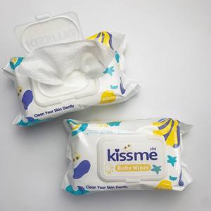 Toallitas húmedas desechables para bebé, toallitas gruesas de papel no tejido, personalizadas, fabricantes - Product Image 2