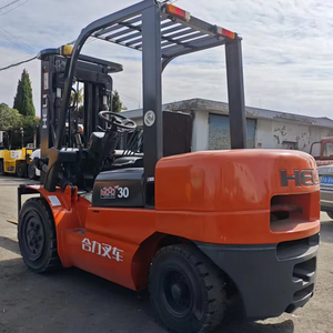 2.5/3/4/5/7/10/15/16/25/30-Ton <b>Used</b> Diesel HELI TCM CPCD30 H2000 Forklift with Three Master ISUZU japanese ENGINE side shift - Product Image 1