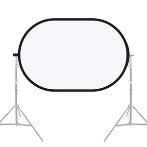 Panneau diffuseur de lumière ovale translucide 120*180cm, pliable et compact, <span class=keywords><strong>filtre</strong></span> de lumière pour studio de portrait et photographie en extérieur - Product Image 2