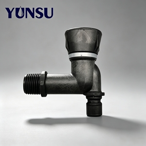 Mini-vanne à cartouche céramique à raccord carré, structure d'étanchéité anti-fuite et anti-goutte pour conduites d'eau résidentielles - Product Image 1