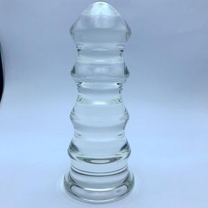 Grand gode anal en verre Pyrex, énorme <span class=keywords><strong>plug</strong></span> anal 50-65MM pour hommes, jouets sexuels de massage - Product Image 3