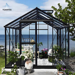Fournisseur Yuantai <span class=keywords><strong>Solarium</strong></span>, véranda fermée, jardin 4 saisons, véranda en aluminium, véranda avec ombrage, véranda en verre pour maison - Product Image 1