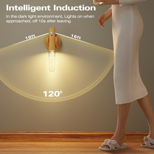 Đèn LED thông minh mini mới có thể sạc lại bằng cơ thể con người Đèn xung quanh hành lang khách sạn Đèn ngủ khẩn cấp trên tường - Product Image 5