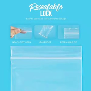 <strong>Cheap</strong> Wholesale Customizable Sizes Recyclable Clear Zip Storage <strong>Bag</strong> Transparent Food Zipper <strong>Bag</strong> - Product Image 6