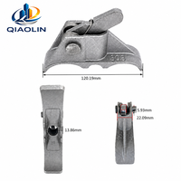 Fourniture d'usine Nouveau type de boucle papillon en acier pour coffrage et menuiserie, accessoires de construction
