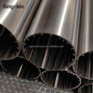 Kawat Wedge Baja Tahan Karat, Layar Jala Kawat Filter Drum Putar Baik Air Limbah 0.2Mm 0.3Mm 0.5Mm 0.75Mm - Product Image 5