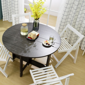 <strong>Modern</strong> Practical Good Price Round <strong>Folding</strong> <strong>Dining</strong> <strong>Table</strong> for <strong>Dining</strong> Room <strong>Dining</strong> <strong>Table</strong> Set Use - Product Image 4