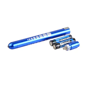 Lampe de poche d'inspection médicale à <span class=keywords><strong>LED</strong></span> blanche et jaune avec jauge de pupille et règle pour infirmières et médecins Cadeau promotionnel - Product Image 5