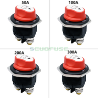 50A/100A/200A/300A interrupteur d'isolateur de batterie DC 12V-48V batterie lourde interrupteur de coupure de courant déconnecter voiture bateau RV