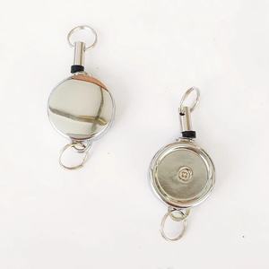 En gros Porte-clés en fil métallique rétractable sportif, porte-carte d'identité anti-perte, chaîne télescopique anti-vol - Product Image 1