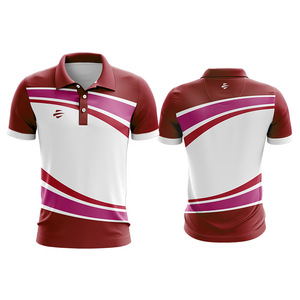 เสื้อโปโลของผู้ชายเสื้อโปโลผ้าโพลีเอสเตอร์ออกแบบได้ตามต้องการ - Product Image 6