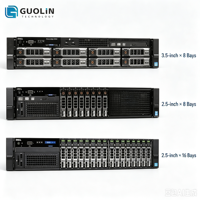 Serveur Dell PowerEdge R730 2U en rack d'occasion en stock avec livraison rapide mondiale et support pour les commandes d'achat en gros