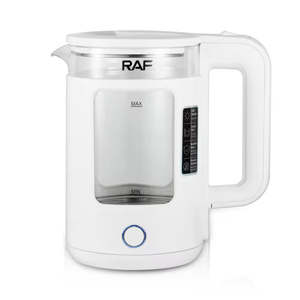 High Quality Healthy Material 360 Cordless Thermostatic Glass Body Electric Kettle With Blue Ring Light Bpa Free Interior - Product Image 4