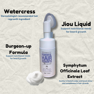 Botella de berro para hombre para el crecimiento del cabello, aumento de la densidad, mantenimiento del adelgazamiento, recuperación del cabello, cuidado Personal, Belleza - Product Image 4