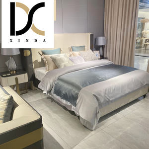 Muebles de Diseño Italiano con <span class=keywords><strong>Cama</strong></span> Doble, Camas para Adultos, Estructura de <span class=keywords><strong>Cama</strong></span> de Madera, <span class=keywords><strong>Cama</strong></span> King <span class=keywords><strong>Size</strong></span>, Juego Completo de Muebles para Dormitorio - Product Image 1
