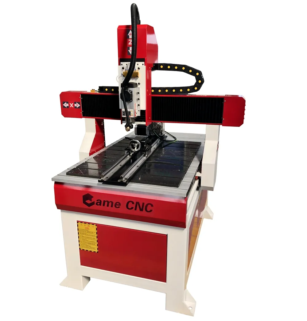 Mini 2.2kw Wood Stone Metal Aluminum Small CNC Milling Machine 6090 CNC Router Machine with DSP controller