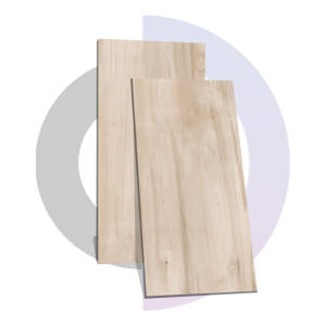 MAPPLE WOOD CREMA 9mm Azulejos de porcelana pulida 600x1200MM / 24X48 Diseño clásico moderno Azulejos de ladrillo refractario Premium Certificado-CE - Product Image 1