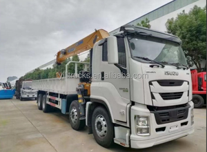 Gru ISUZU Giapponese 8X4 460 CV 16 Tonnellate con Braccio a 5 Sezioni Montata su Veicolo Rotazione 360° °   Braccio Girevole ad Alto Momento di Carico, Altezza 23,3M - Product Image 2