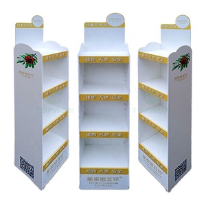 Support d'affichage en PVC personnalisé pour supermarché, présentoir de sol en PVC, présentoir en PVC pour cosmétiques <span class=keywords><strong>Garnier</strong></span> - Product Image 2