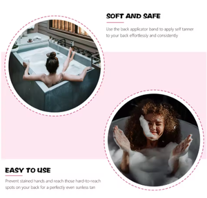Gants de bain exfoliants en loofah, brosses de douche naturelles pour le corps, éponges de nettoyage, outils extensibles pour femmes - Product Image 5