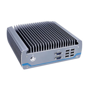 Partaker công nghiệp không quạt Mini PC Intel Core I7 8700t i5 8500t i3 8100t DDR4 kép LAN VGA HD hiển thị 6x Com Máy tính để bàn máy tính - Product Image 3